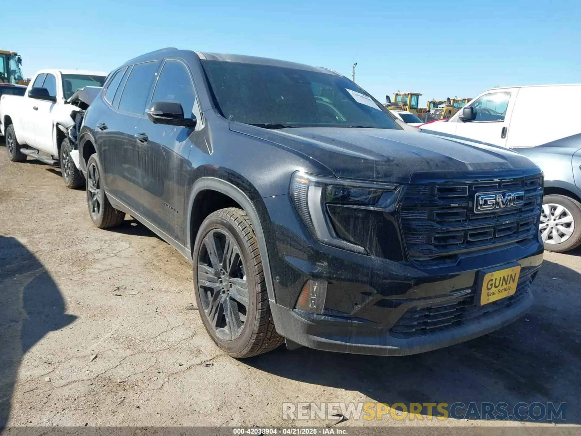 1 Photograph of a damaged car 1GKENKRSXSJ145023 GMC ACADIA 2025