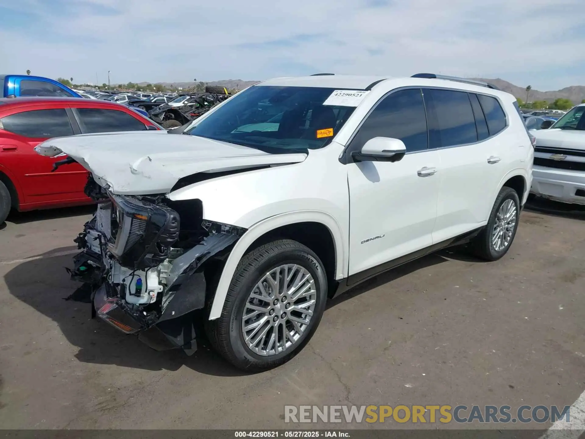 2 Photograph of a damaged car 1GKENLRS3SJ214267 GMC ACADIA 2025