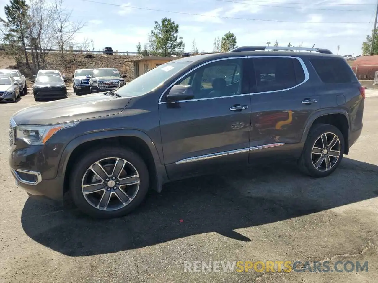 1 Photograph of a damaged car 1GKKNPLS3KZ194879 GMC ACADIA DEN 2019