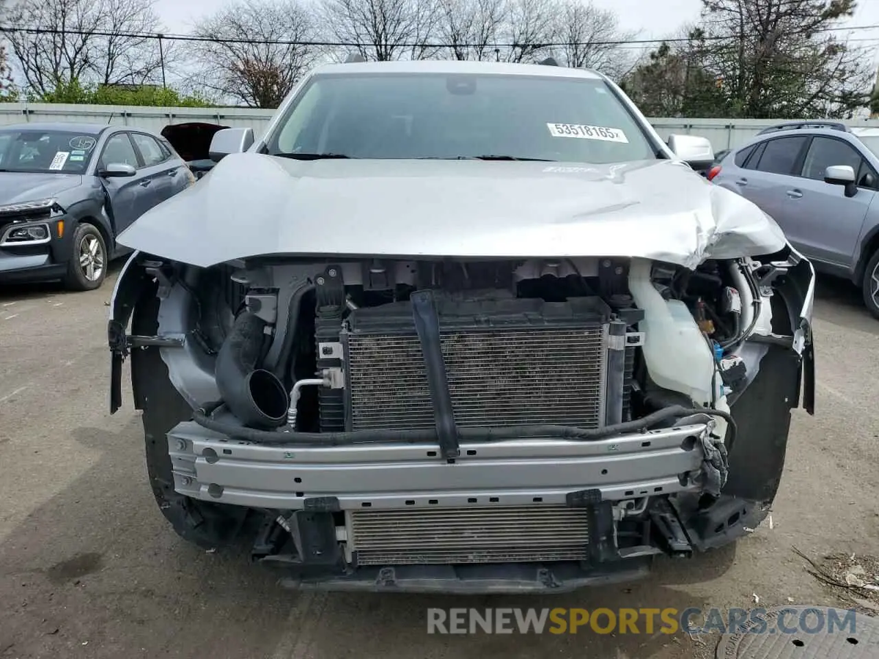 5 Photograph of a damaged car 1GKKNPLS4KZ166167 GMC ACADIA DEN 2019