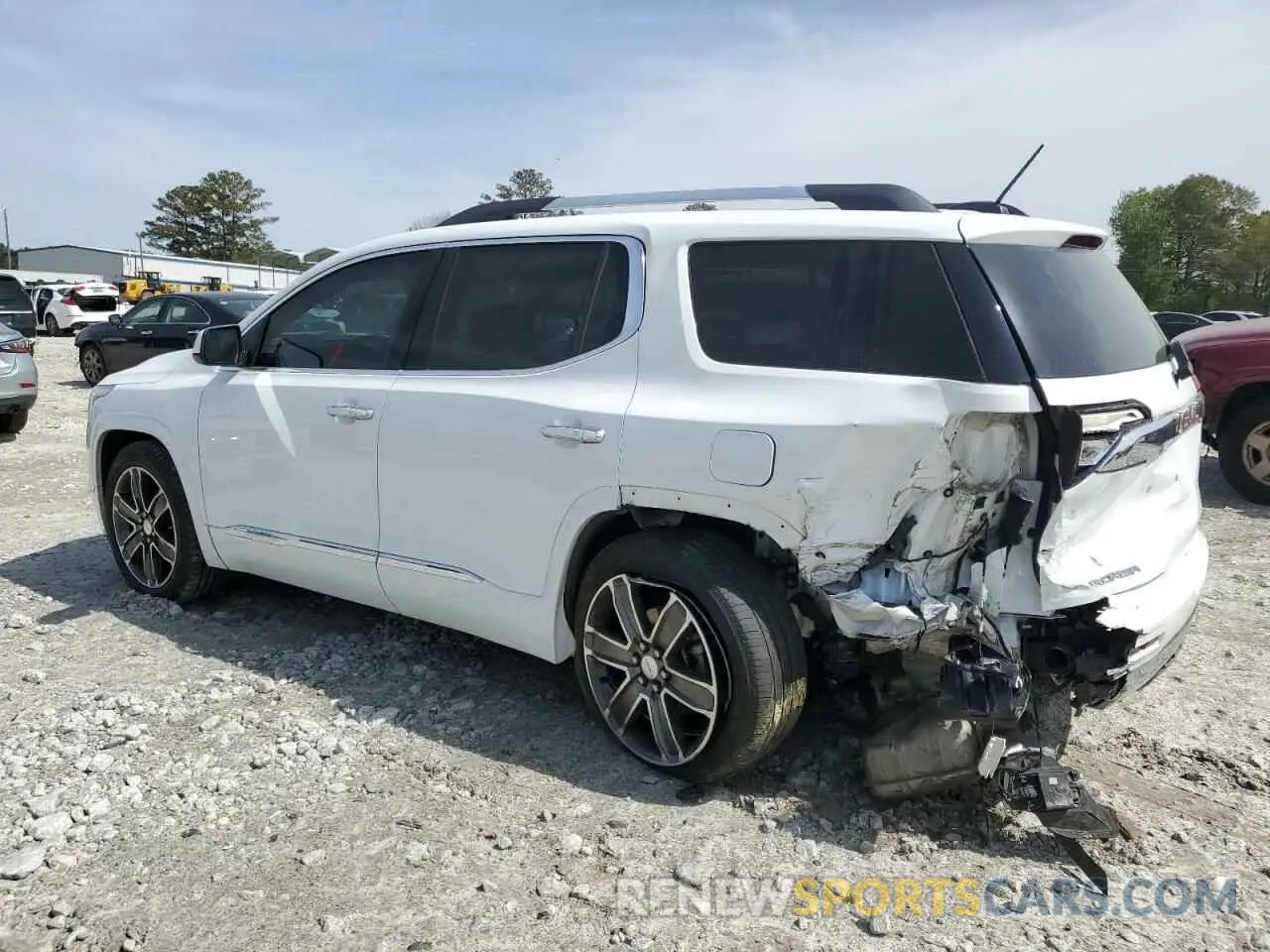2 Photograph of a damaged car 1GKKNPLS4KZ179341 GMC ACADIA DEN 2019