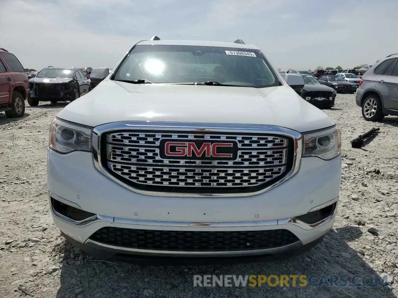 5 Photograph of a damaged car 1GKKNPLS4KZ179341 GMC ACADIA DEN 2019