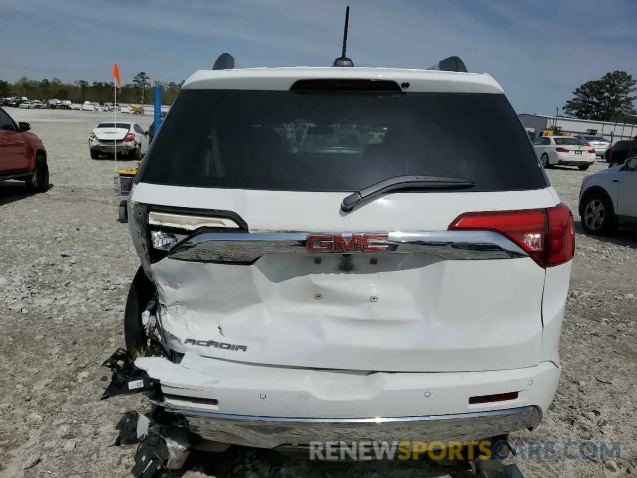 6 Photograph of a damaged car 1GKKNPLS4KZ179341 GMC ACADIA DEN 2019