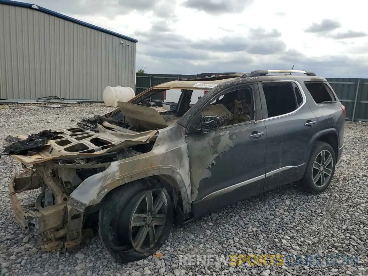 1 Photograph of a damaged car 1GKKNPLS6KZ113275 GMC ACADIA DEN 2019