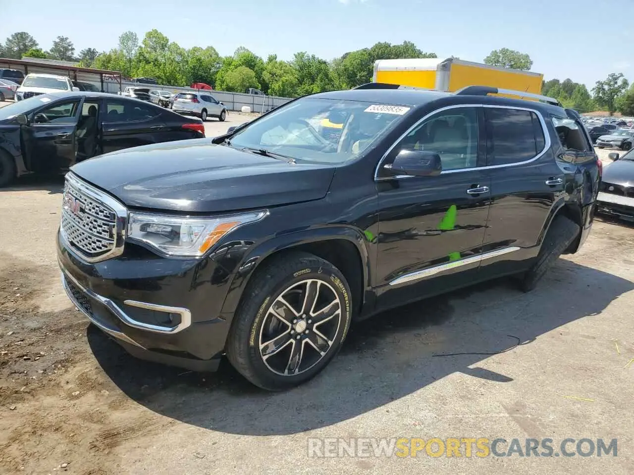 1 Photograph of a damaged car 1GKKNPLS6KZ226420 GMC ACADIA DEN 2019