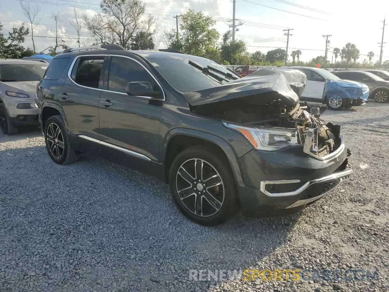 4 Photograph of a damaged car 1GKKNPLS7KZ137018 GMC ACADIA DEN 2019