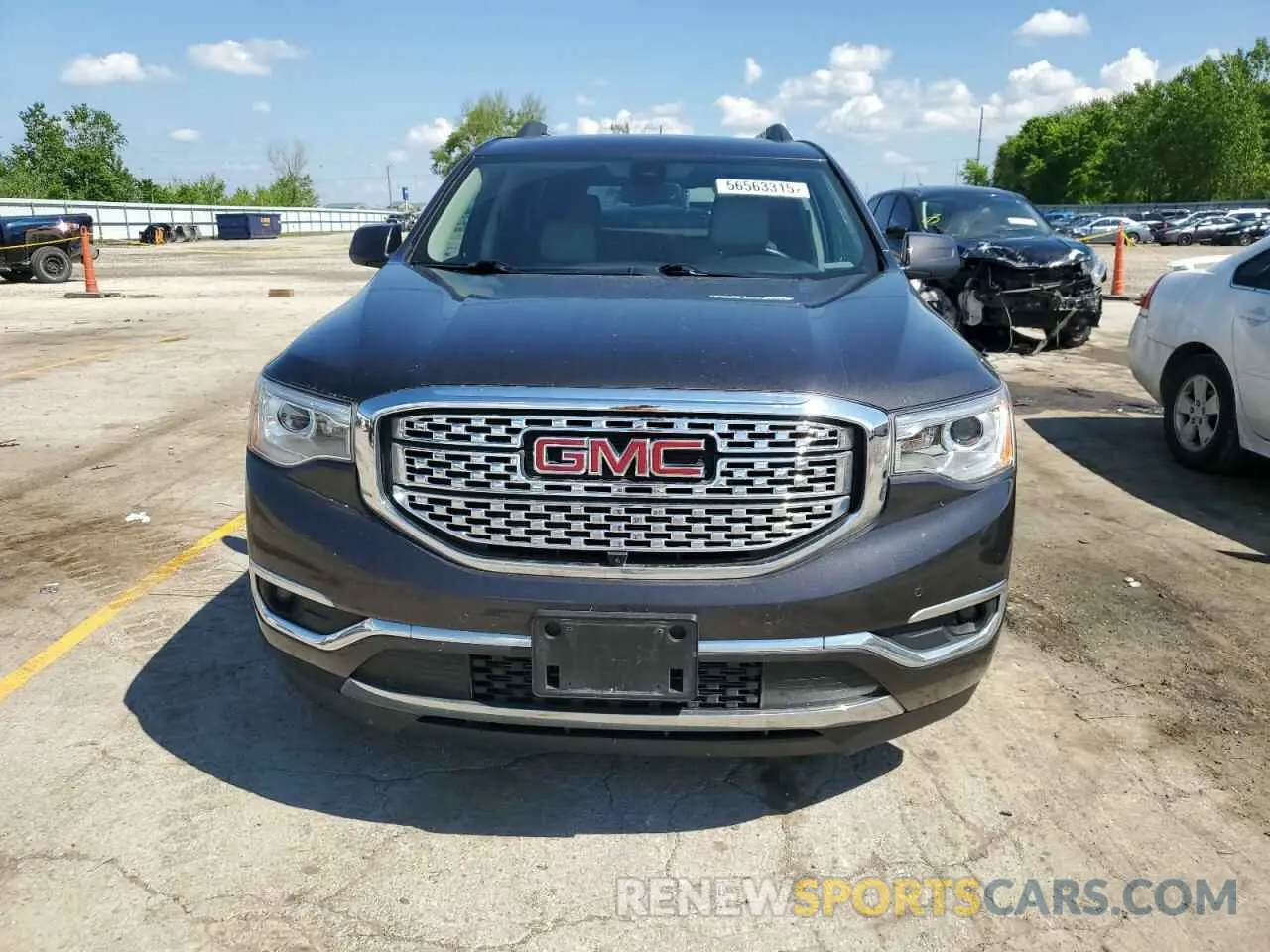 5 Photograph of a damaged car 1GKKNXLS0KZ146806 GMC ACADIA DEN 2019
