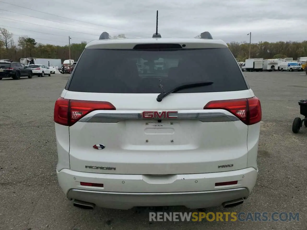 6 Photograph of a damaged car 1GKKNXLS0KZ171611 GMC ACADIA DEN 2019