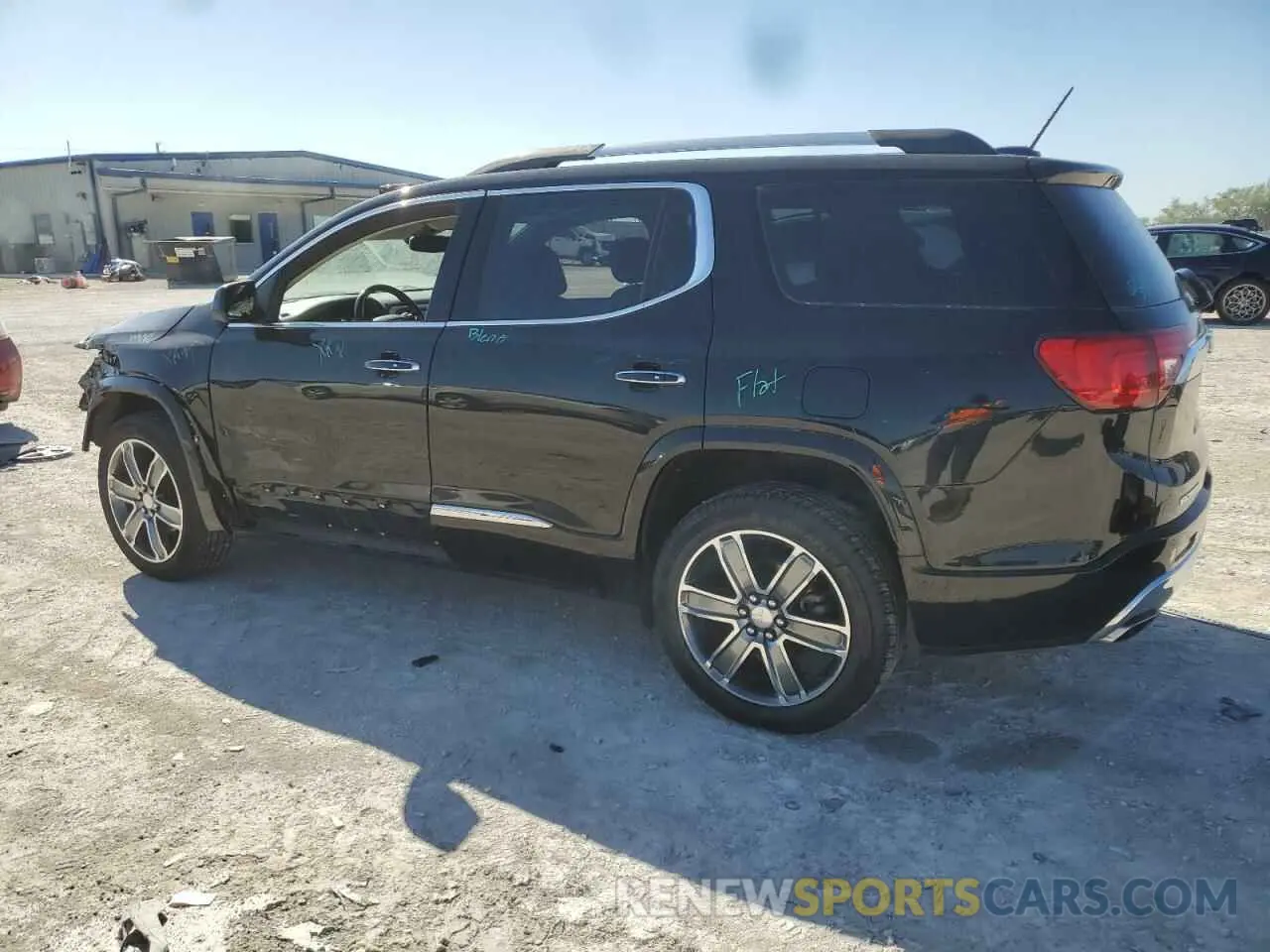 2 Photograph of a damaged car 1GKKNXLS1KZ107741 GMC ACADIA DEN 2019