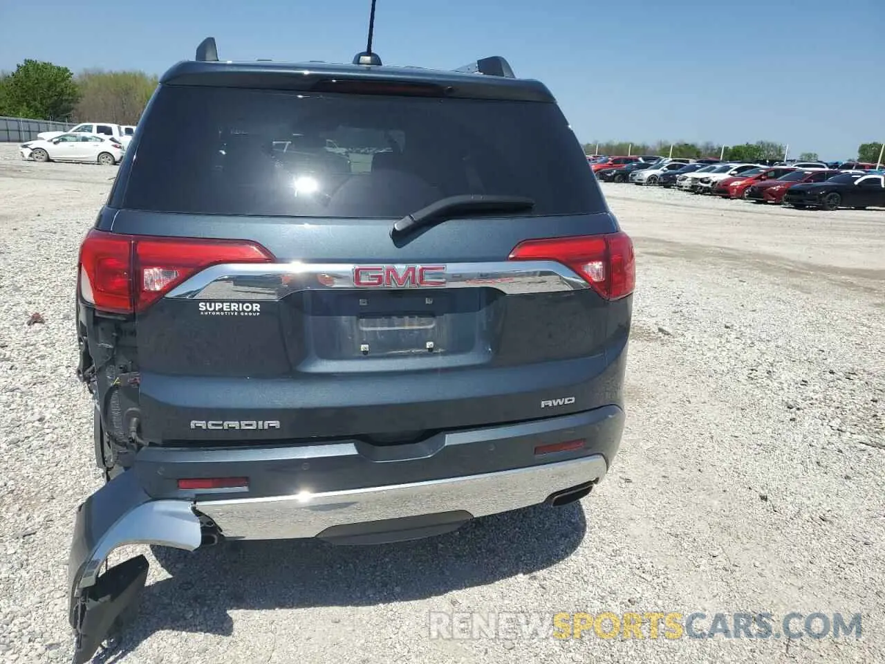6 Photograph of a damaged car 1GKKNXLS1KZ242671 GMC ACADIA DEN 2019