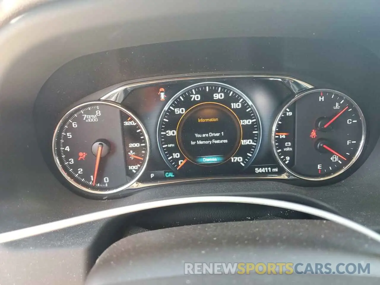 9 Photograph of a damaged car 1GKKNXLS1KZ242671 GMC ACADIA DEN 2019
