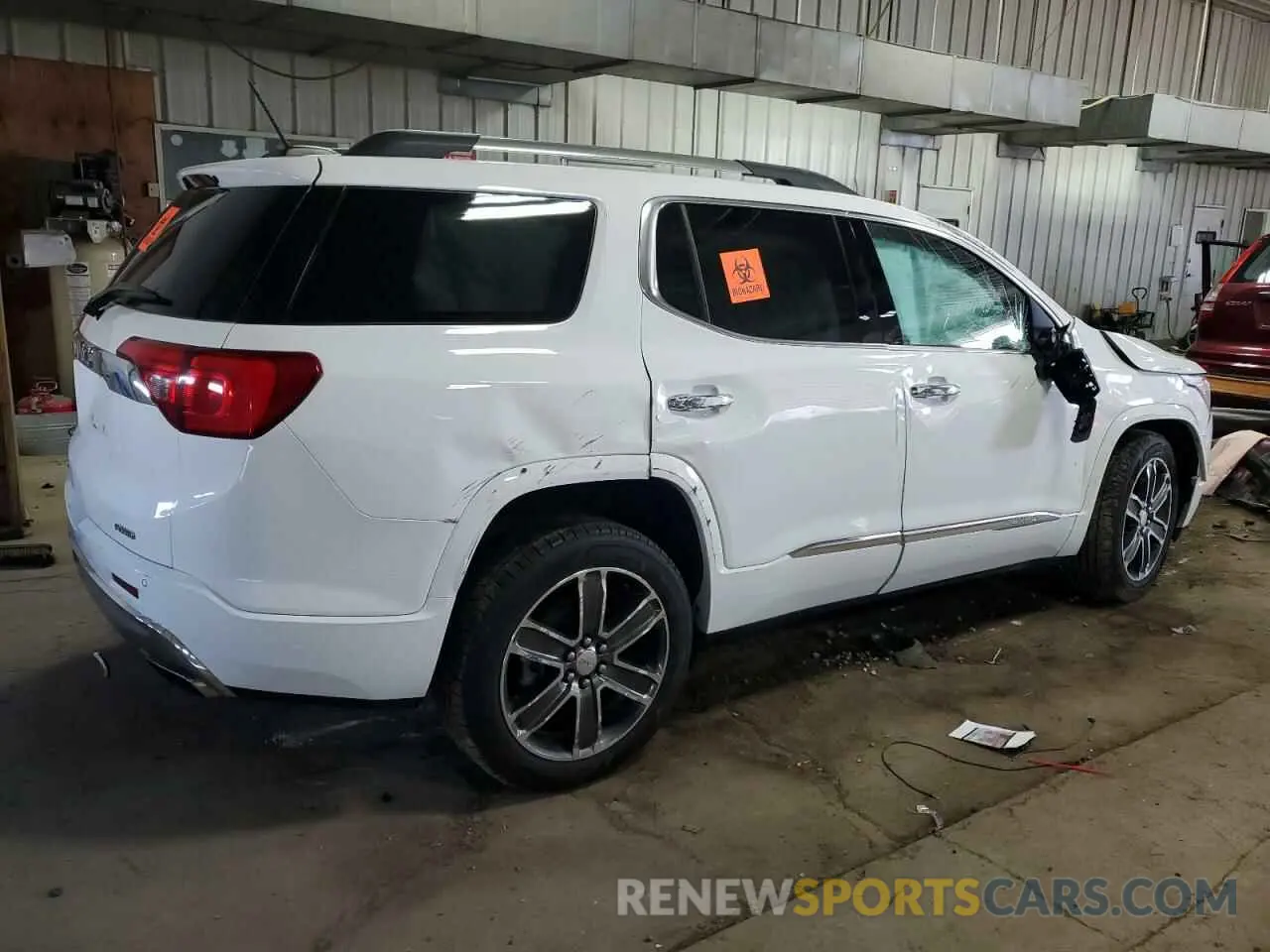 3 Photograph of a damaged car 1GKKNXLS2KZ173098 GMC ACADIA DEN 2019