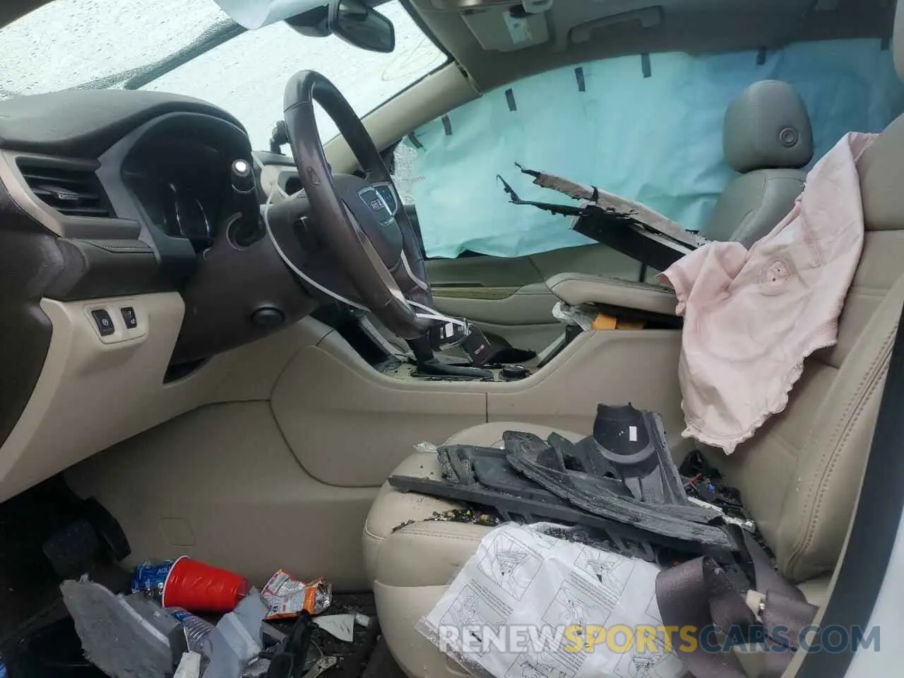 7 Photograph of a damaged car 1GKKNXLS2KZ173098 GMC ACADIA DEN 2019