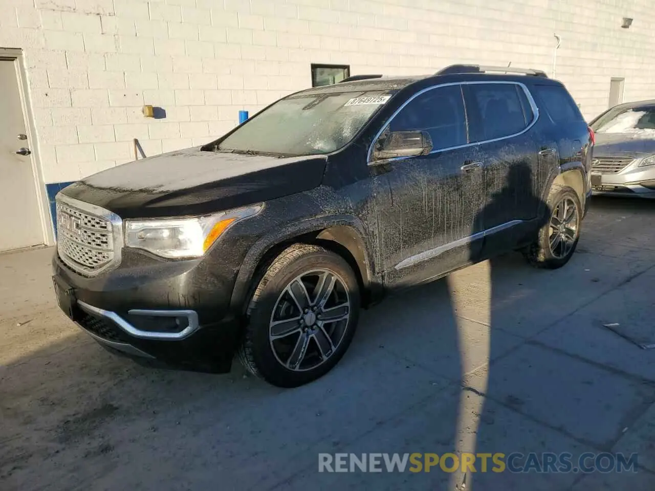 1 Photograph of a damaged car 1GKKNXLS2KZ181539 GMC ACADIA DEN 2019