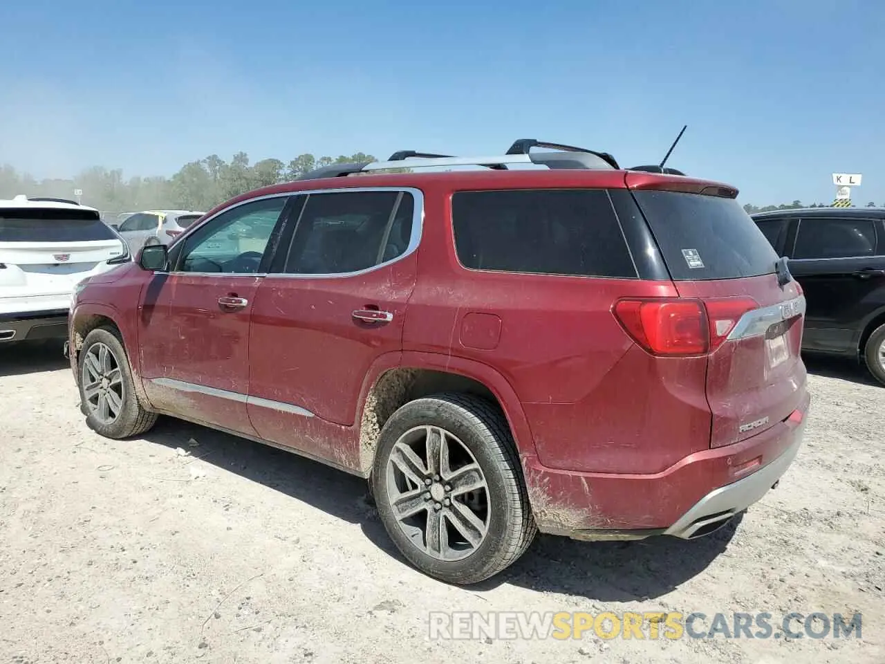 2 Photograph of a damaged car 1GKKNXLS3KZ222776 GMC ACADIA DEN 2019