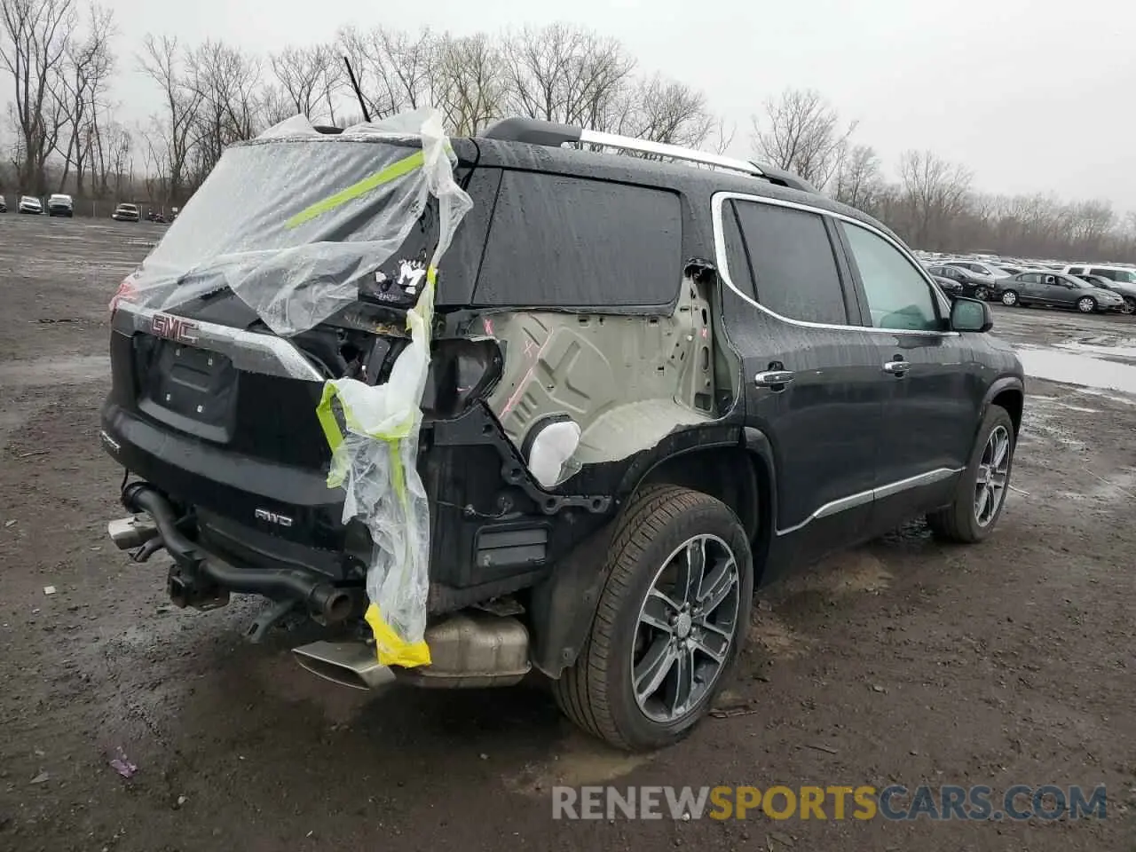 3 Photograph of a damaged car 1GKKNXLS4KZ188959 GMC ACADIA DEN 2019