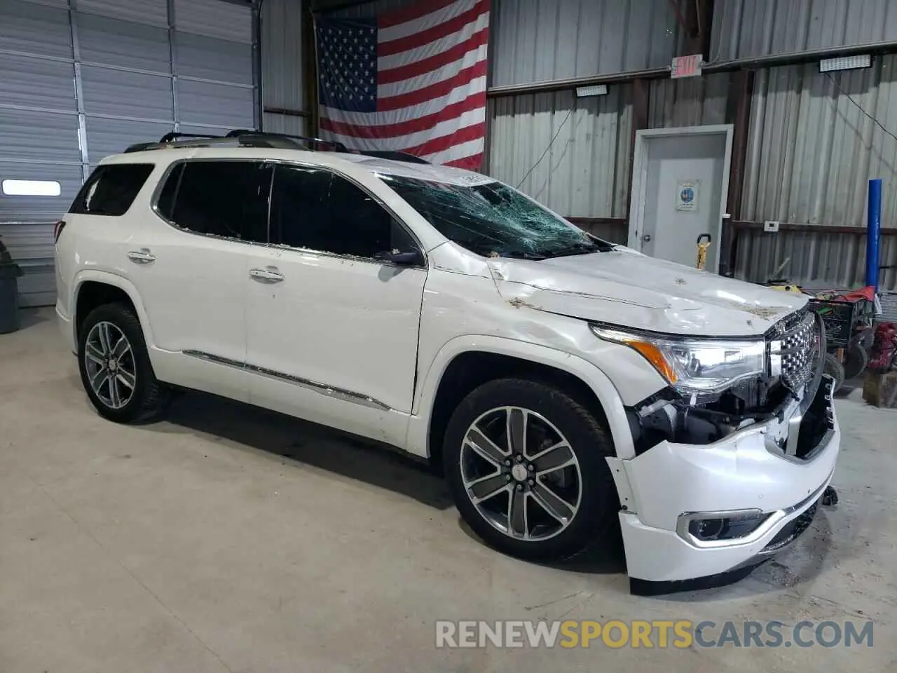 4 Photograph of a damaged car 1GKKNXLS5KZ107922 GMC ACADIA DEN 2019