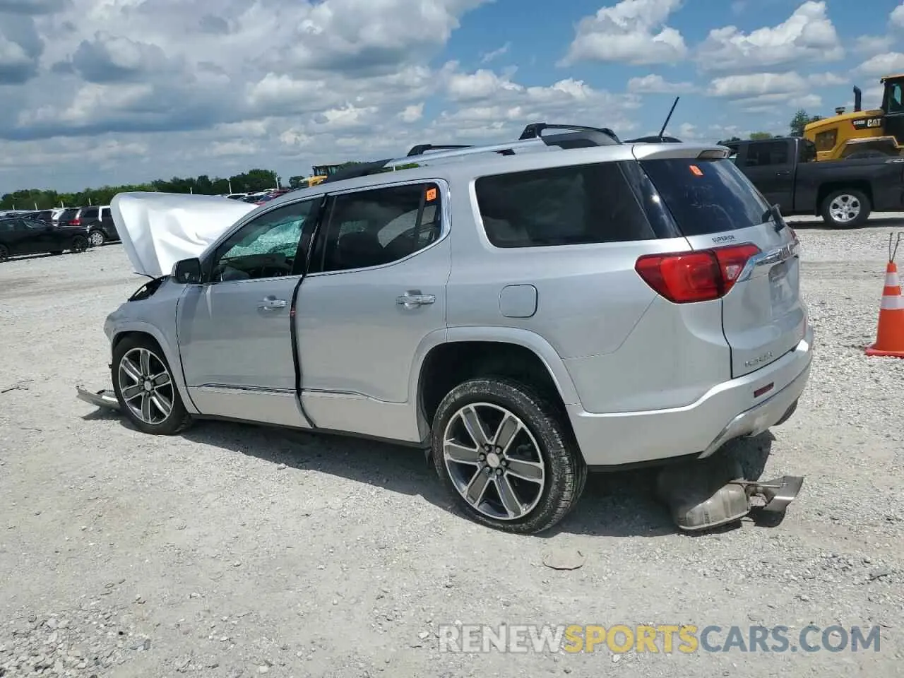 2 Photograph of a damaged car 1GKKNXLS5KZ258565 GMC ACADIA DEN 2019