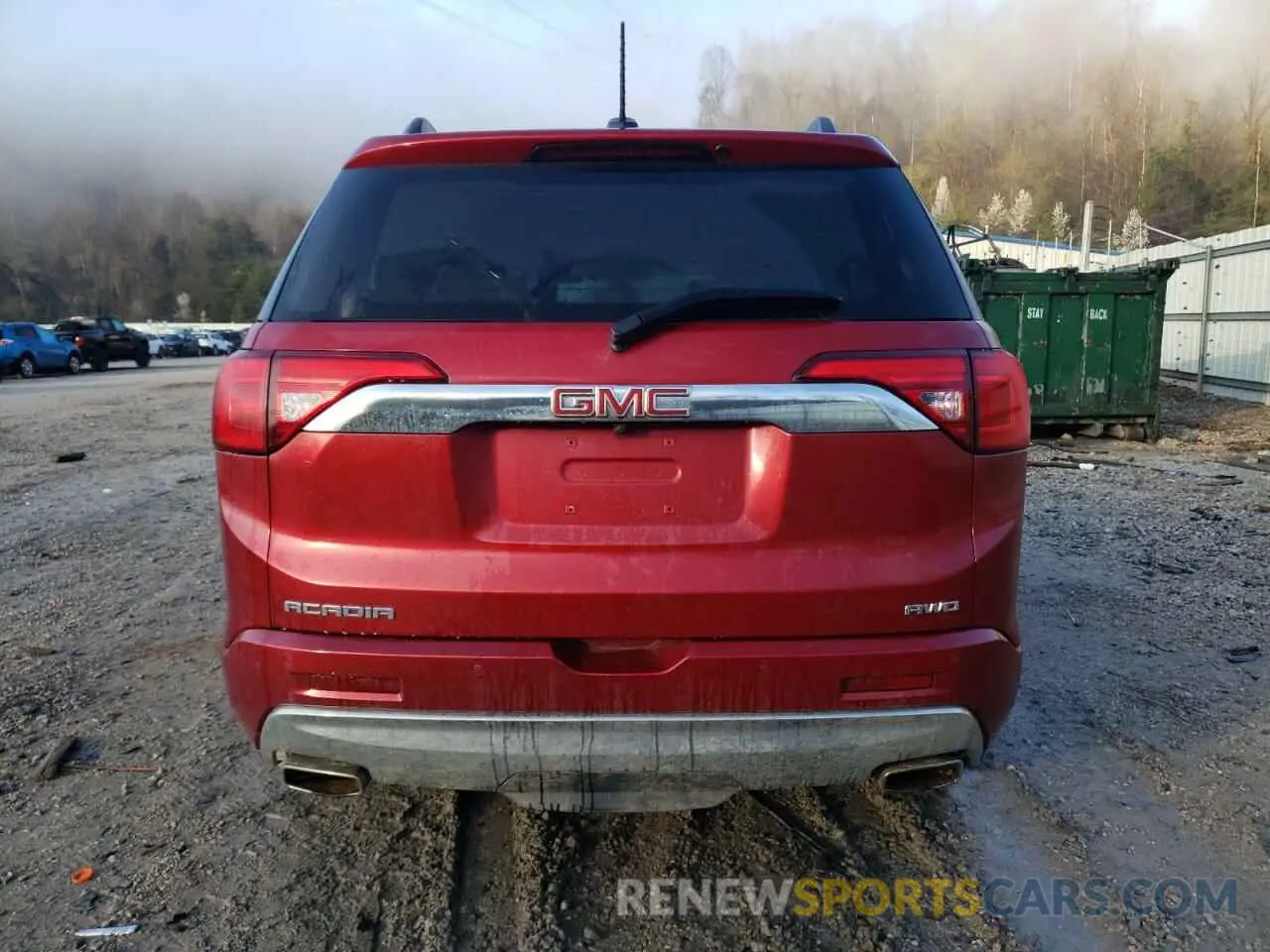 6 Photograph of a damaged car 1GKKNXLS5KZ284194 GMC ACADIA DEN 2019