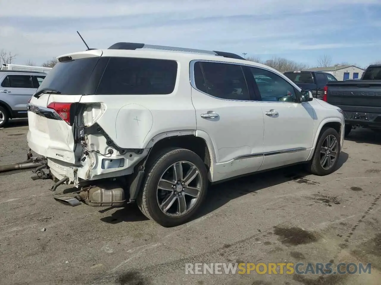 3 Photograph of a damaged car 1GKKNXLS8KZ170285 GMC ACADIA DEN 2019