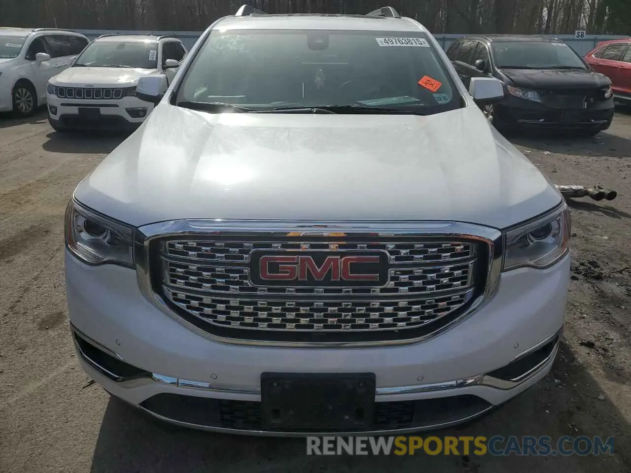 5 Photograph of a damaged car 1GKKNXLS8KZ170285 GMC ACADIA DEN 2019