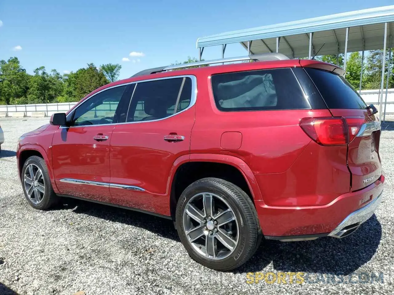 2 Photograph of a damaged car 1GKKNXLS8KZ238312 GMC ACADIA DEN 2019