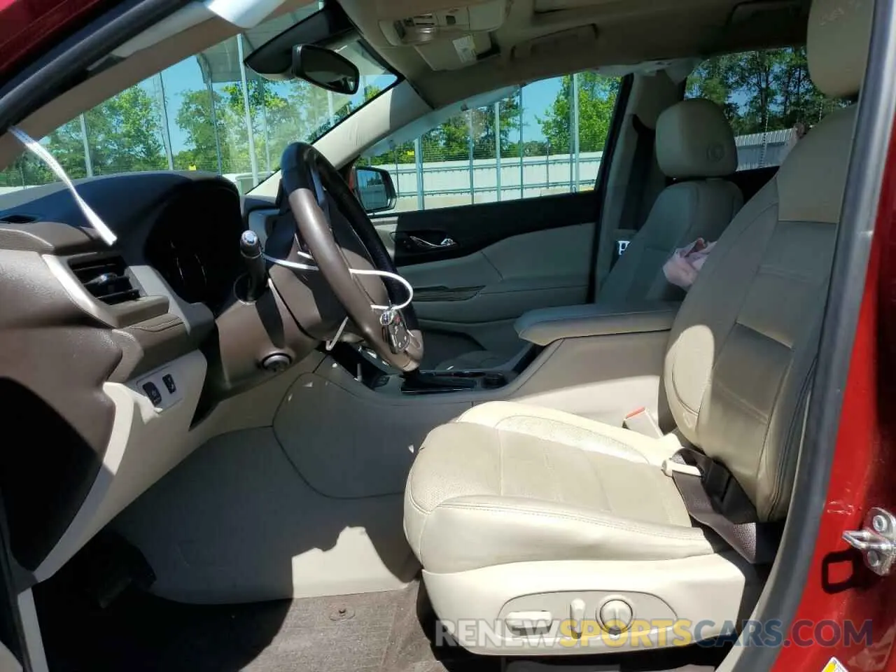 7 Photograph of a damaged car 1GKKNXLS8KZ238312 GMC ACADIA DEN 2019