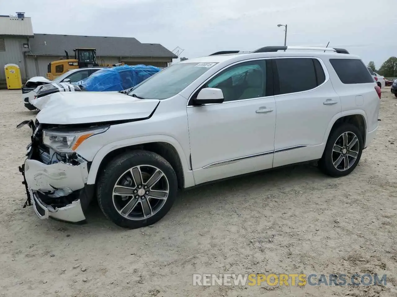 1 Photograph of a damaged car 1GKKNXLS8KZ273142 GMC ACADIA DEN 2019