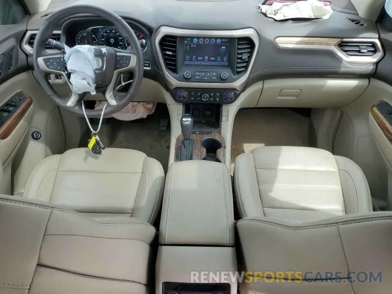 8 Photograph of a damaged car 1GKKNXLS8KZ273142 GMC ACADIA DEN 2019