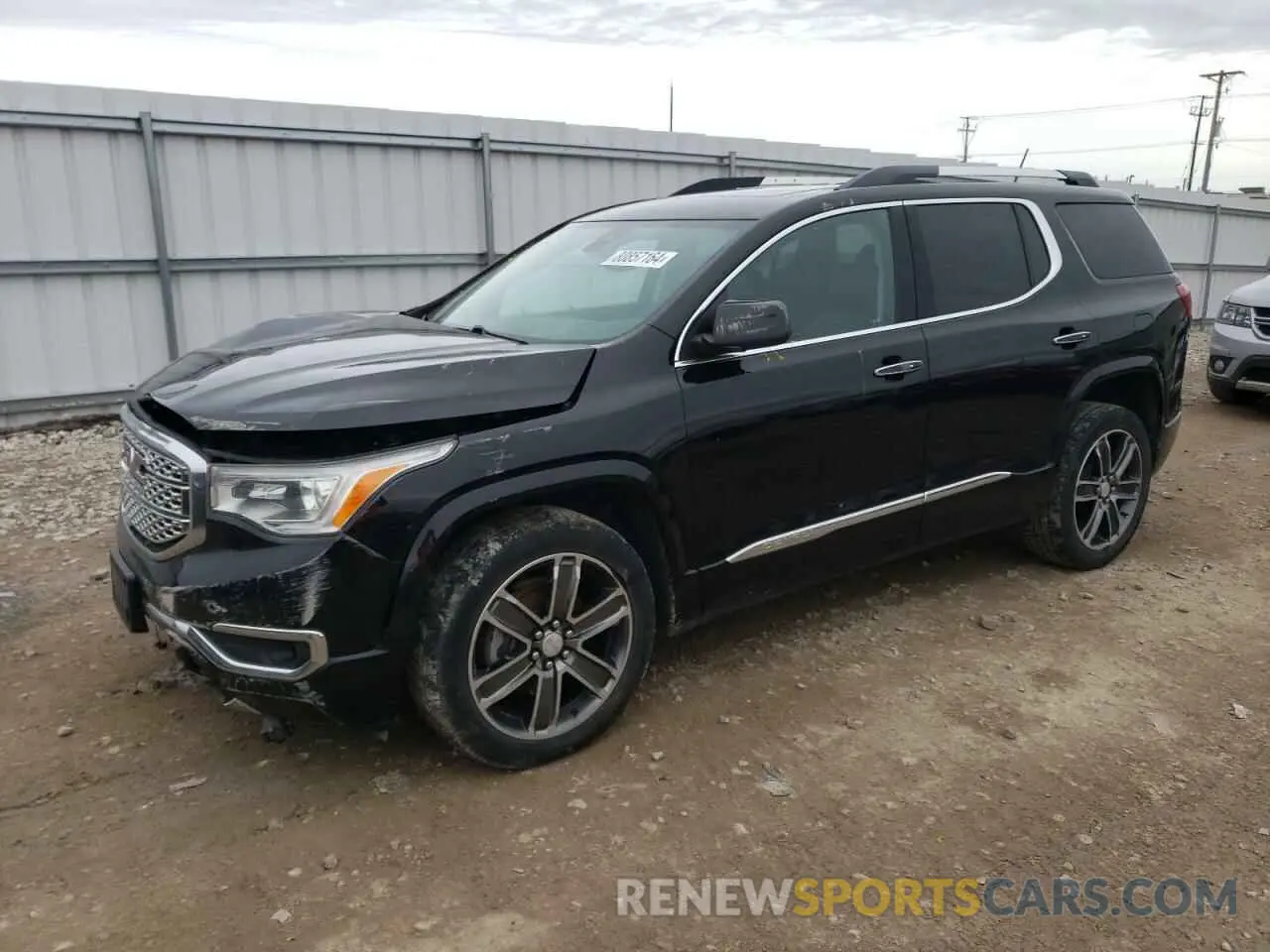 1 Photograph of a damaged car 1GKKNXLSXKZ169462 GMC ACADIA DEN 2019