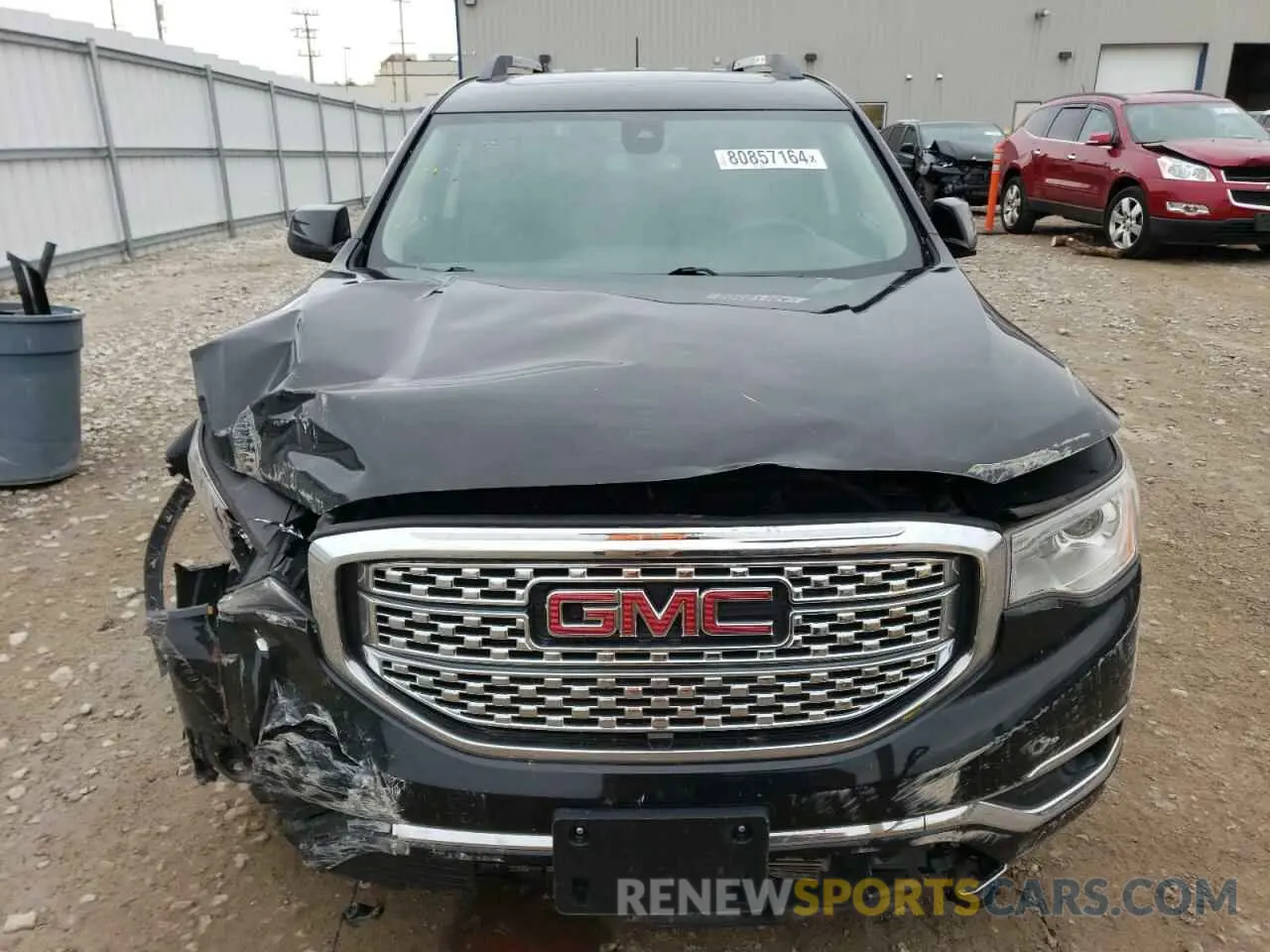 5 Photograph of a damaged car 1GKKNXLSXKZ169462 GMC ACADIA DEN 2019