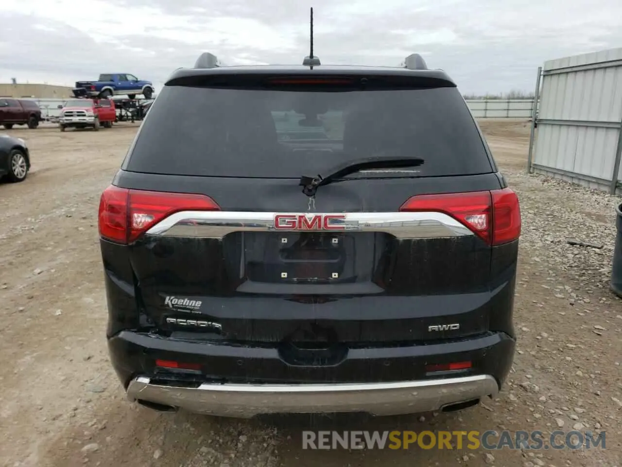 6 Photograph of a damaged car 1GKKNXLSXKZ169462 GMC ACADIA DEN 2019