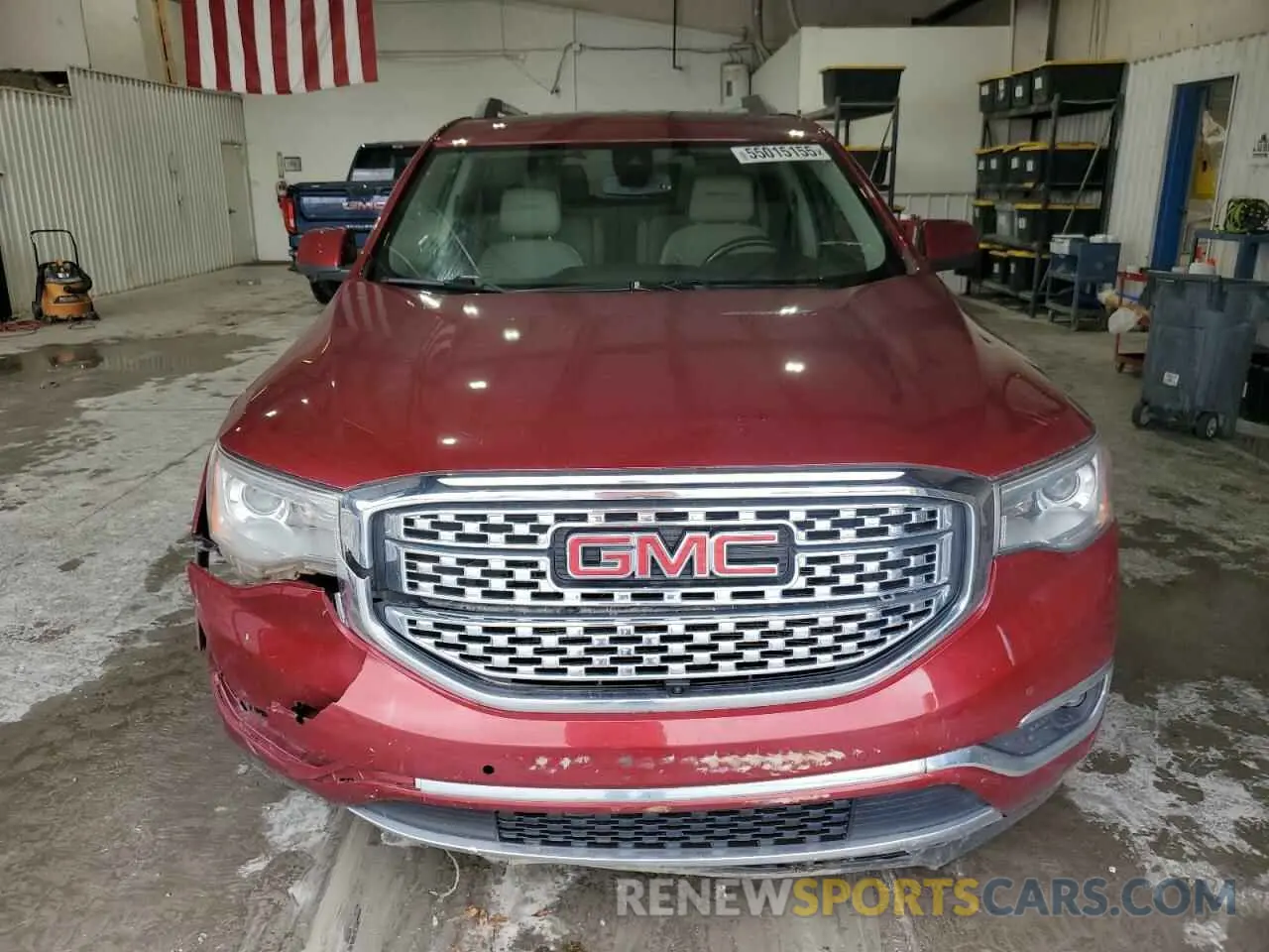 5 Photograph of a damaged car 1GKKNXLSXKZ241051 GMC ACADIA DEN 2019