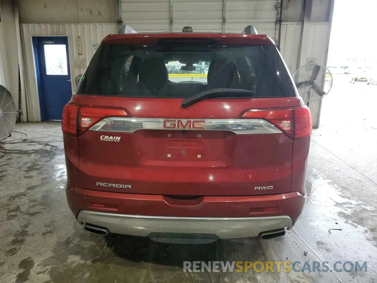 6 Photograph of a damaged car 1GKKNXLSXKZ241051 GMC ACADIA DEN 2019