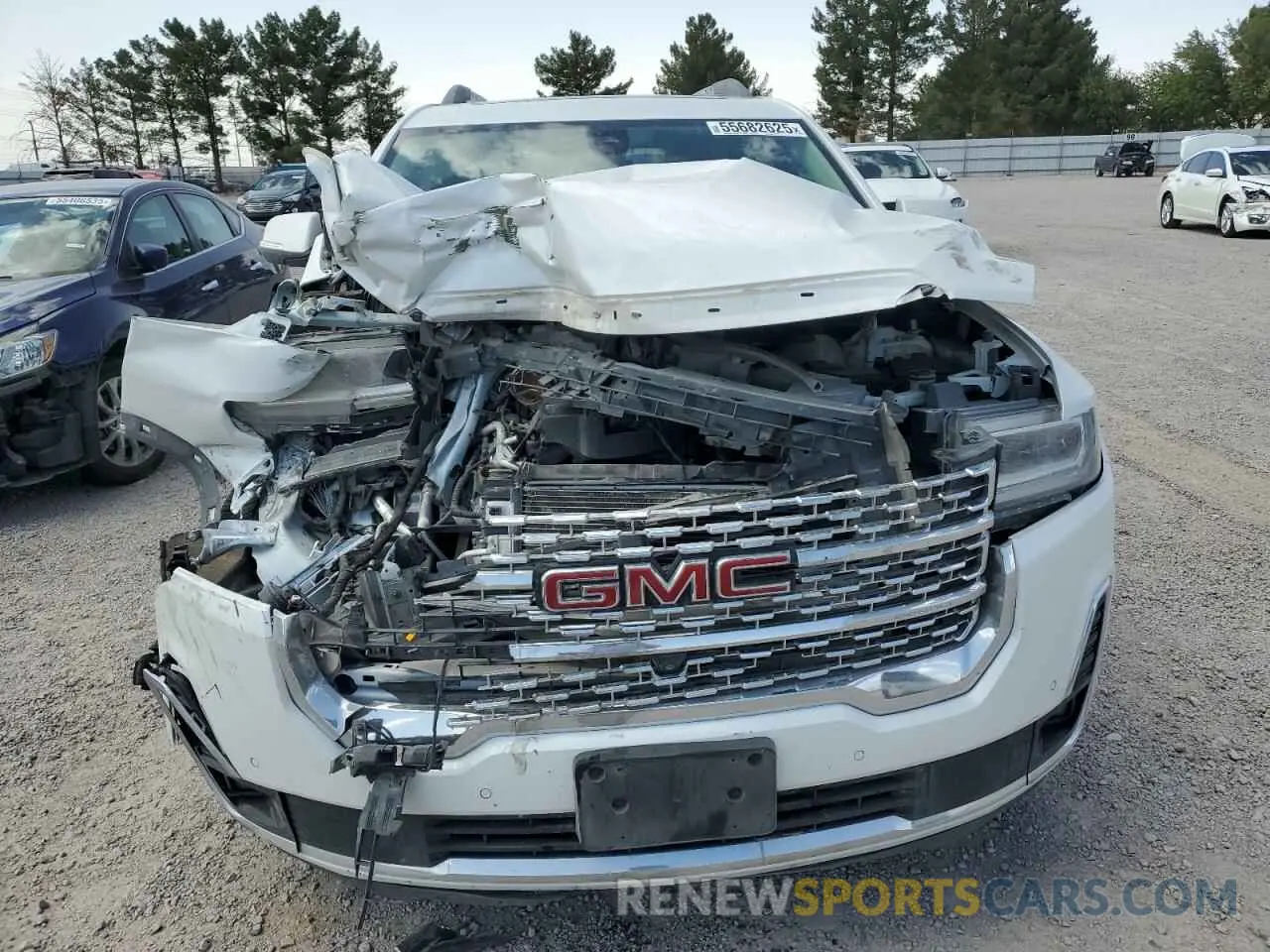 5 Photograph of a damaged car 1GKKNPLS7LZ235922 GMC ACADIA DEN 2020