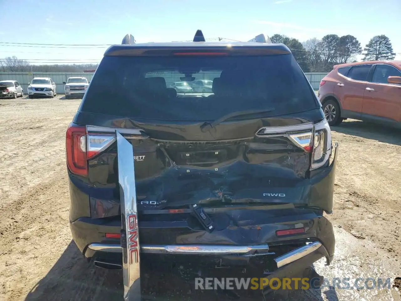6 Photograph of a damaged car 1GKKNXLS1LZ152440 GMC ACADIA DEN 2020