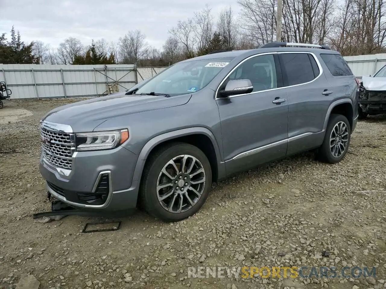 1 Photograph of a damaged car 1GKKNXLS4LZ142243 GMC ACADIA DEN 2020