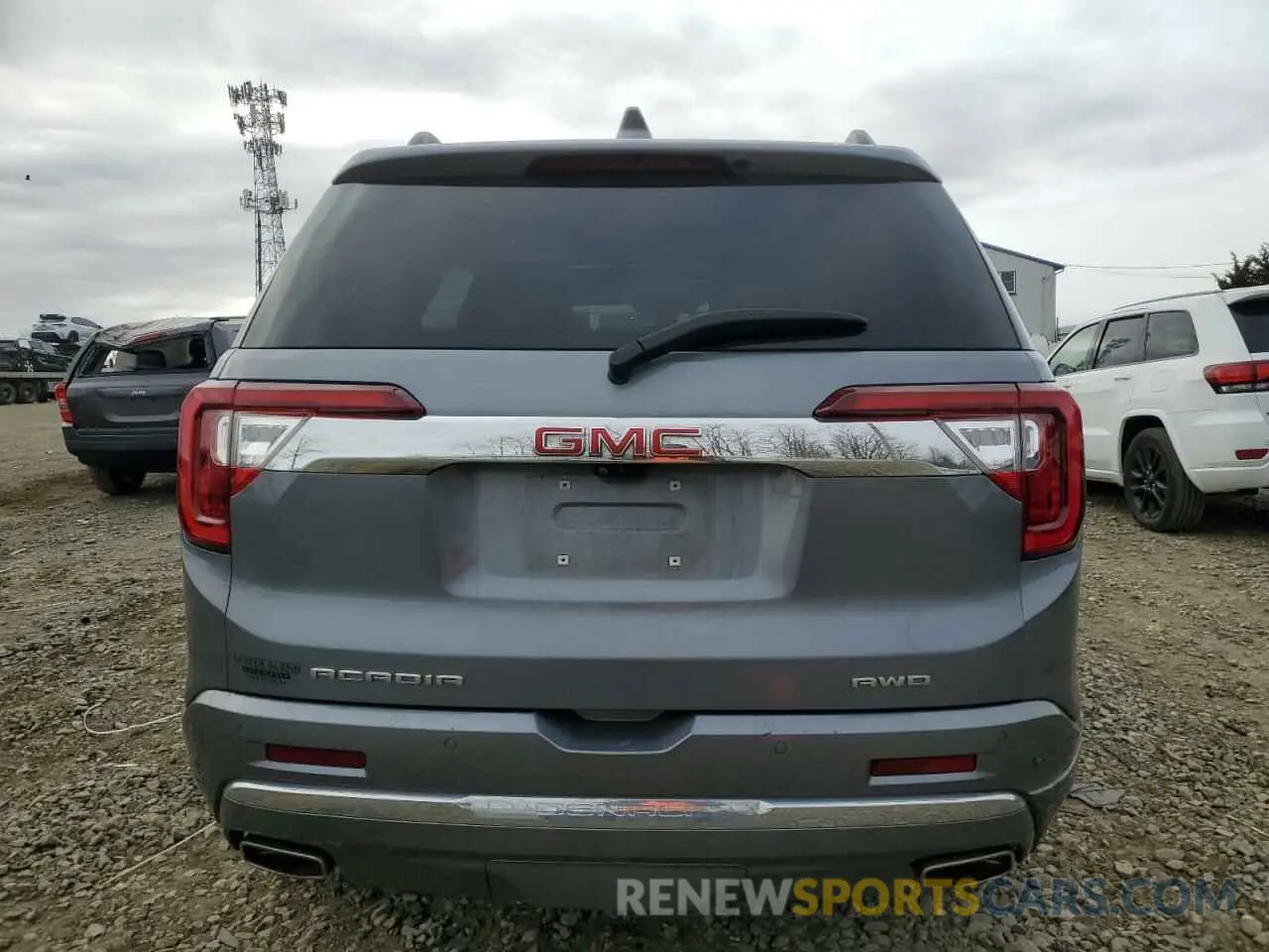 6 Photograph of a damaged car 1GKKNXLS4LZ142243 GMC ACADIA DEN 2020