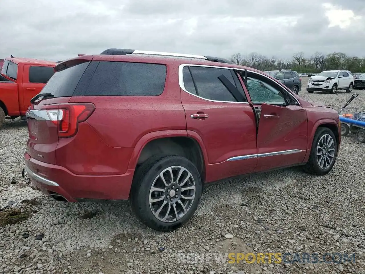 3 Photograph of a damaged car 1GKKNXLSXLZ230584 GMC ACADIA DEN 2020