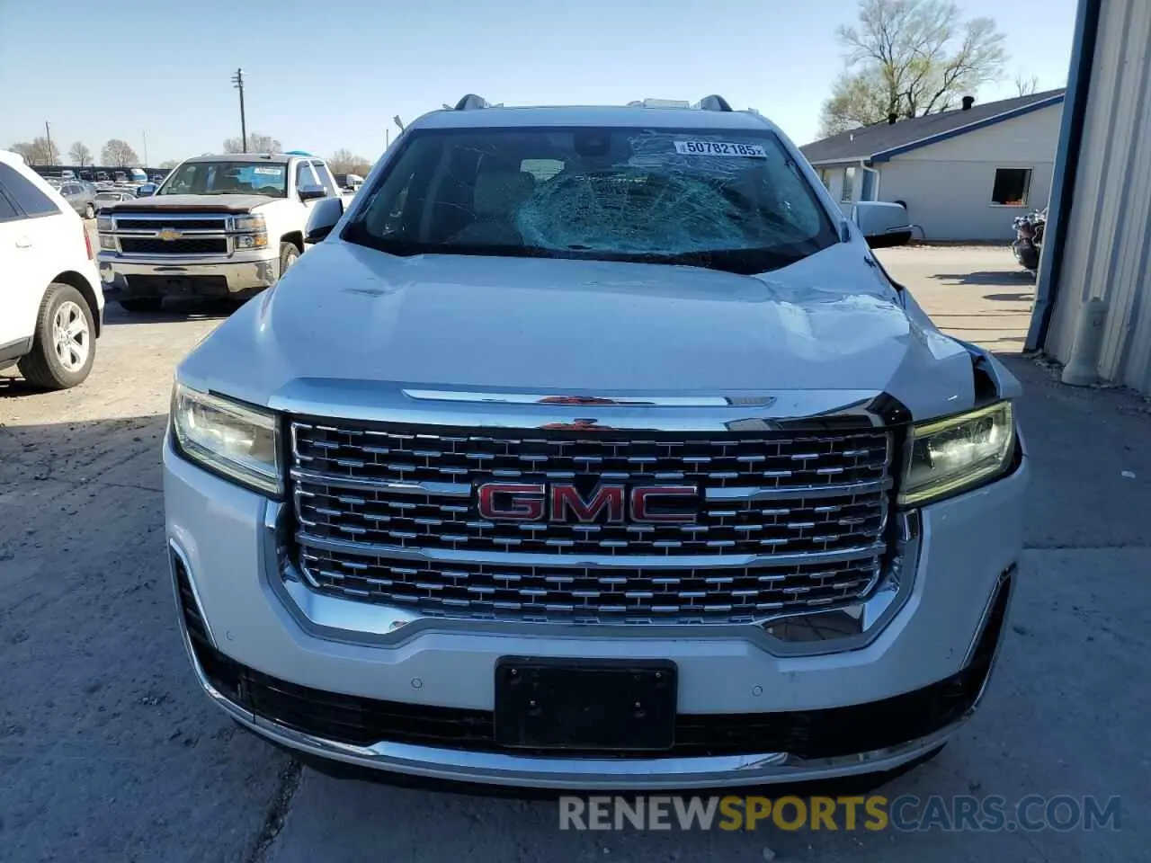 5 Photograph of a damaged car 1GKKNPLS8MZ123860 GMC ACADIA DEN 2021
