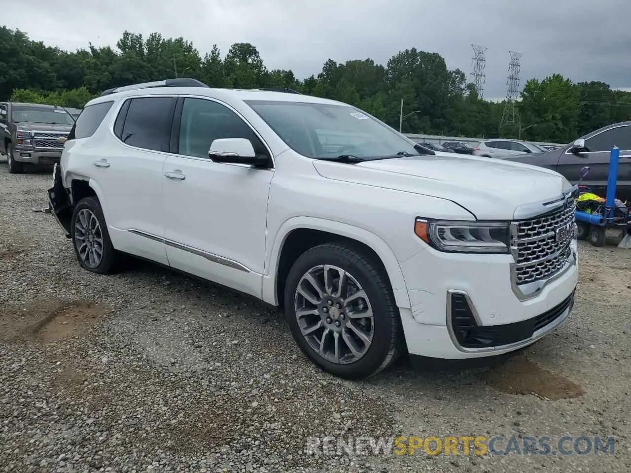 4 Photograph of a damaged car 1GKKNPLSXMZ106090 GMC ACADIA DEN 2021