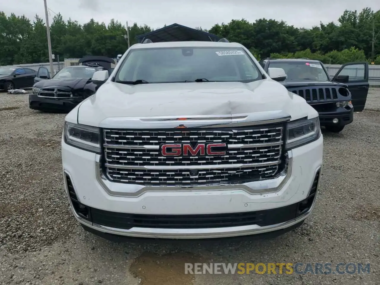 5 Photograph of a damaged car 1GKKNPLSXMZ106090 GMC ACADIA DEN 2021