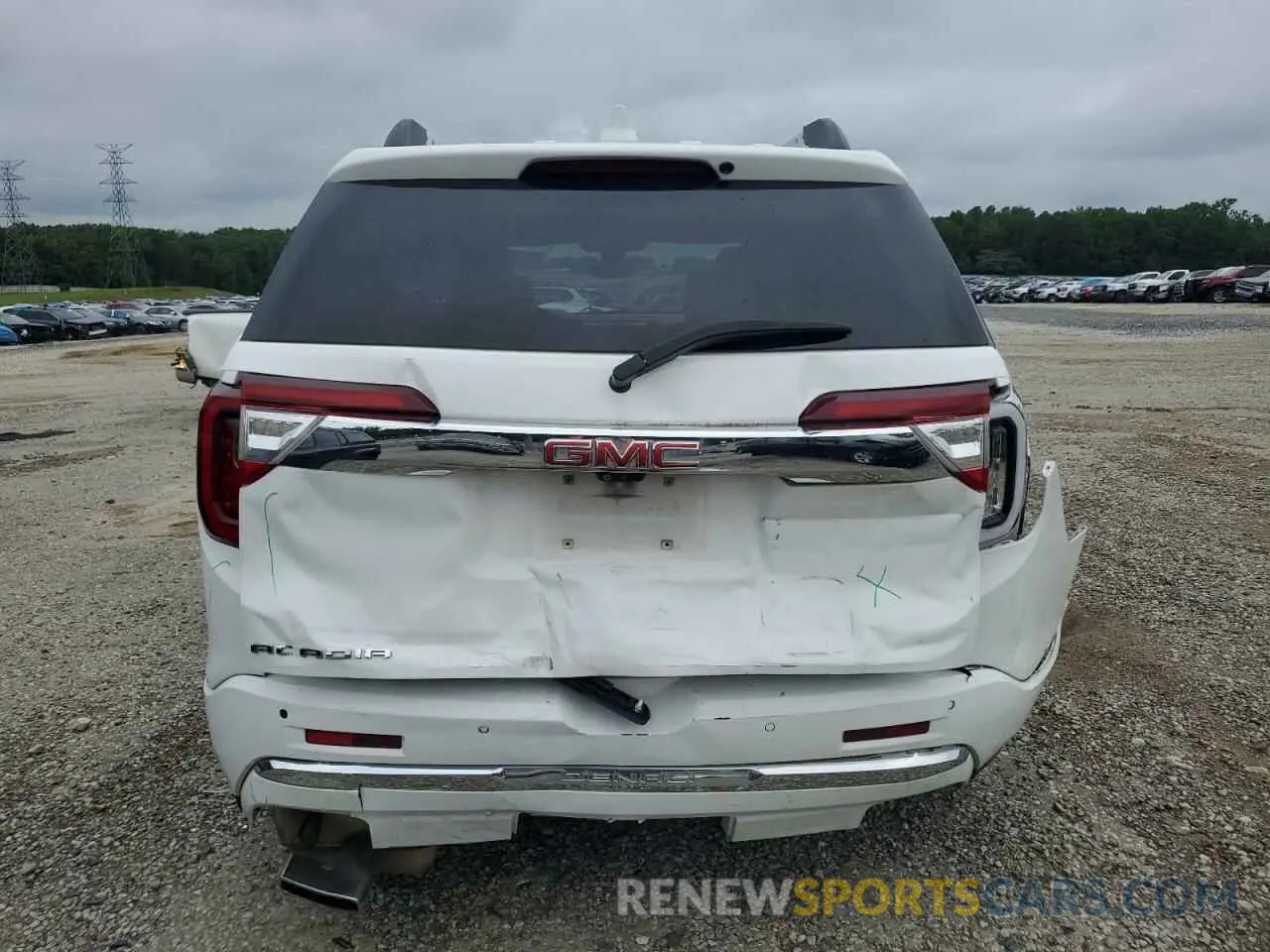 6 Photograph of a damaged car 1GKKNPLSXMZ106090 GMC ACADIA DEN 2021