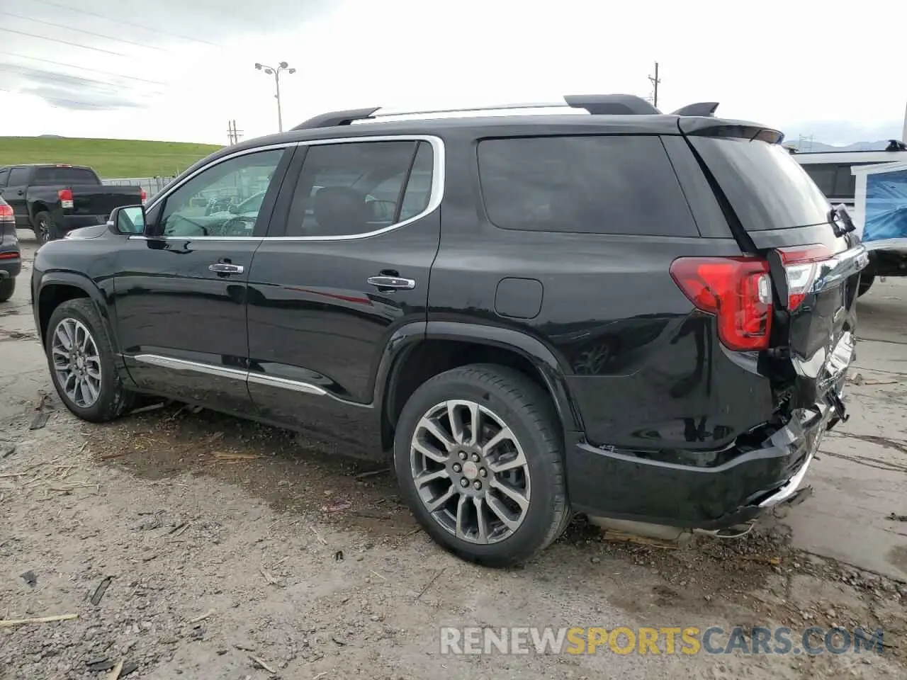 2 Photograph of a damaged car 1GKKNXLS0MZ150356 GMC ACADIA DEN 2021