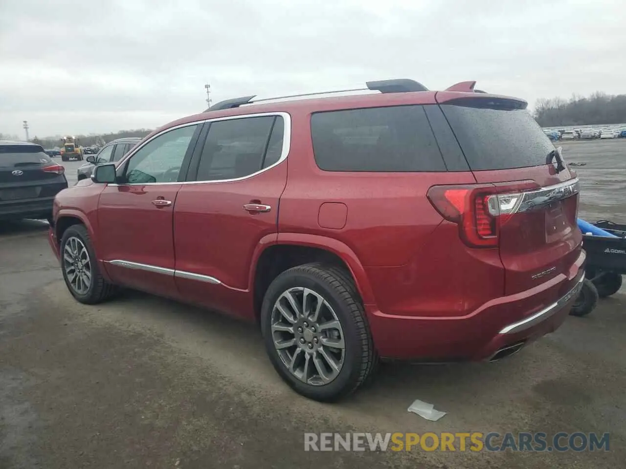 2 Photograph of a damaged car 1GKKNXLS2MZ141187 GMC ACADIA DEN 2021