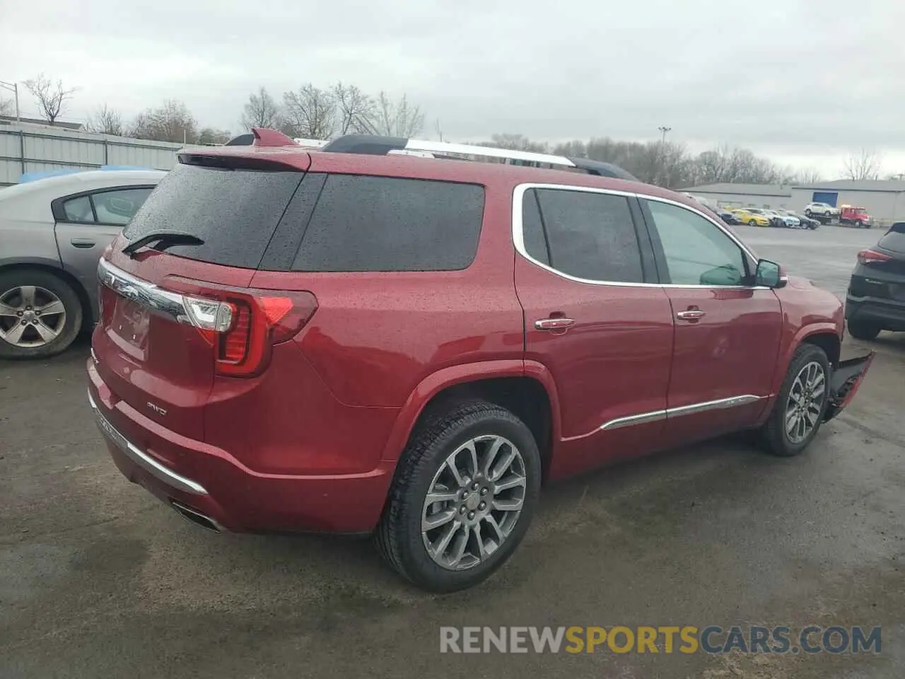 3 Photograph of a damaged car 1GKKNXLS2MZ141187 GMC ACADIA DEN 2021