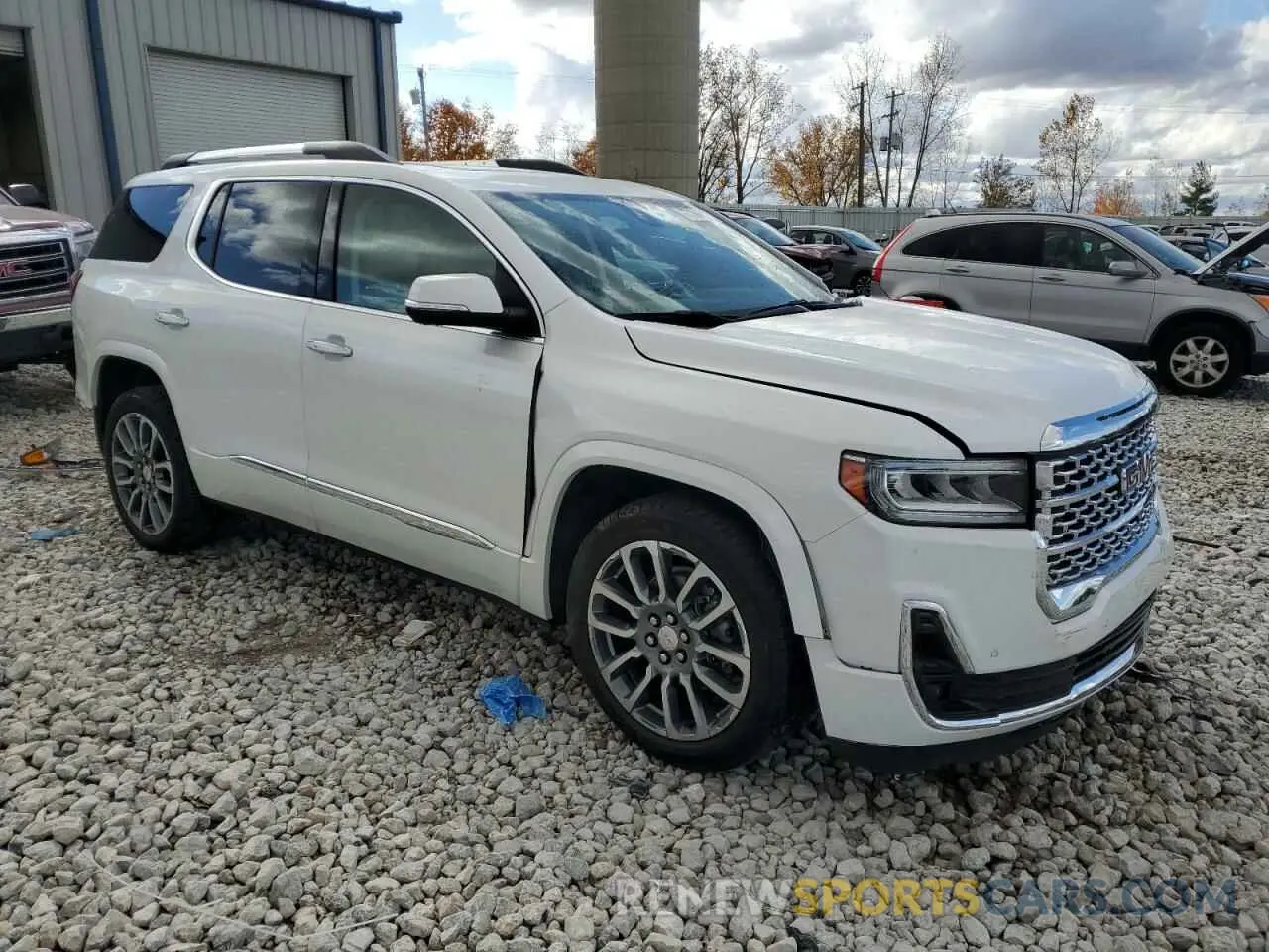 4 Photograph of a damaged car 1GKKNXLS3MZ160265 GMC ACADIA DEN 2021