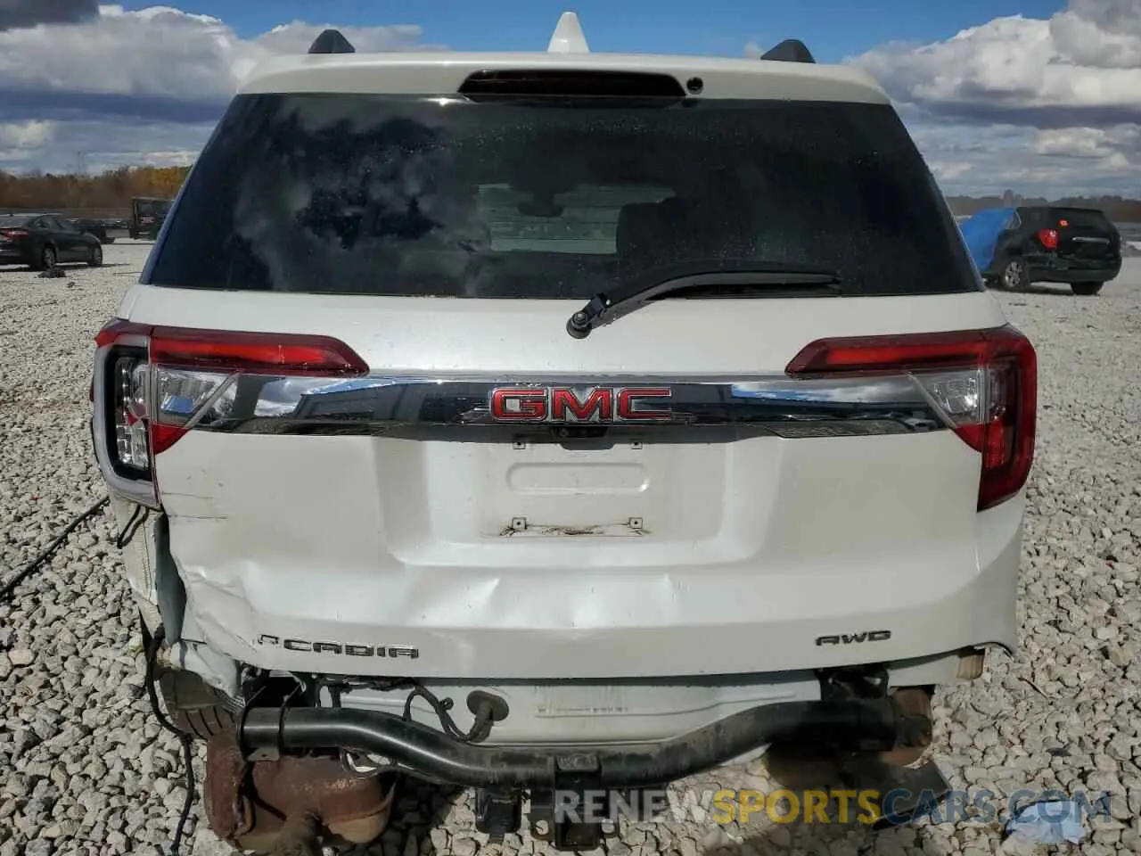 6 Photograph of a damaged car 1GKKNXLS3MZ160265 GMC ACADIA DEN 2021