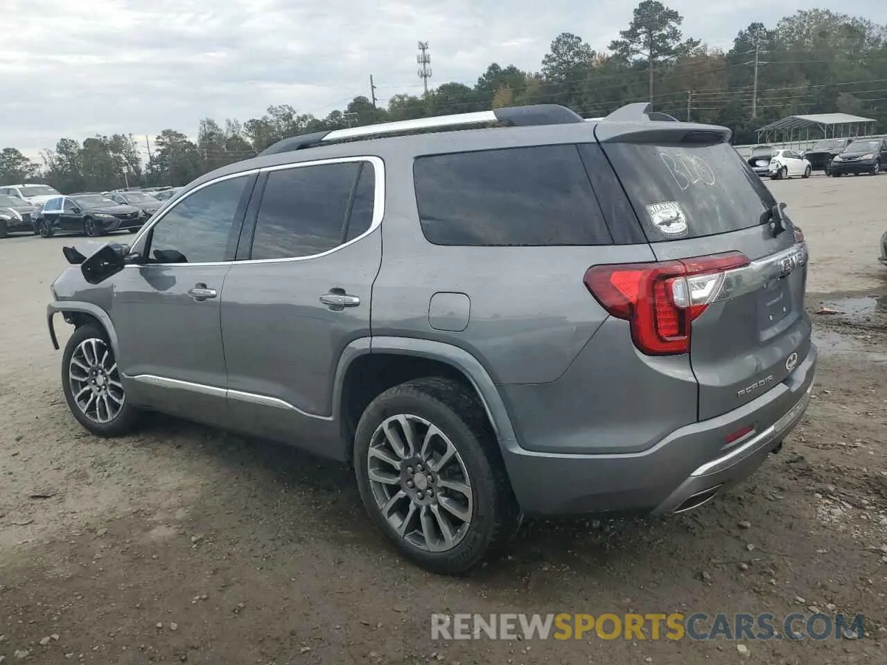 2 Photograph of a damaged car 1GKKNXLS5MZ225603 GMC ACADIA DEN 2021