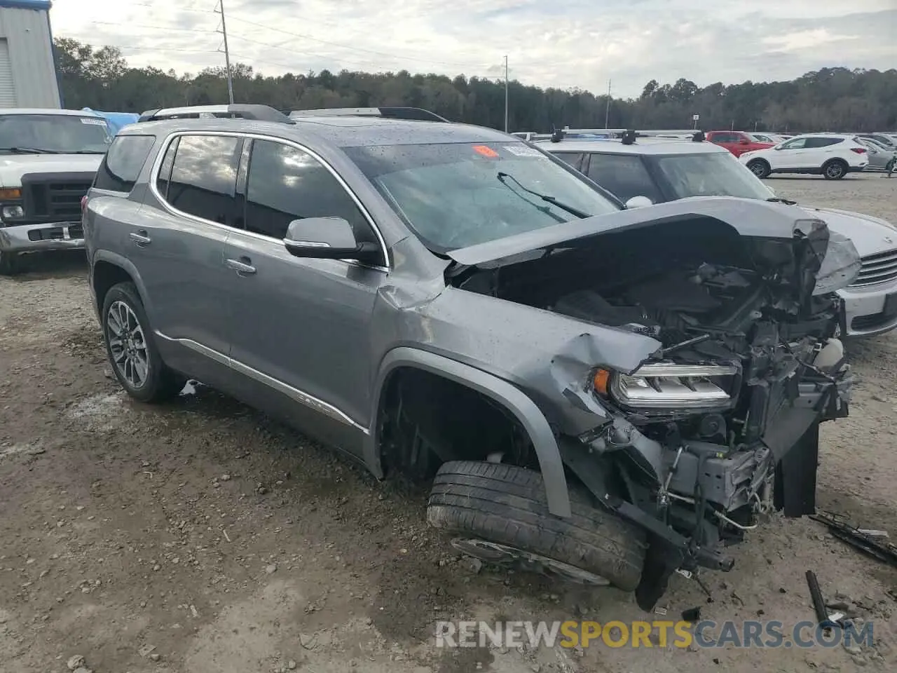 4 Photograph of a damaged car 1GKKNXLS5MZ225603 GMC ACADIA DEN 2021
